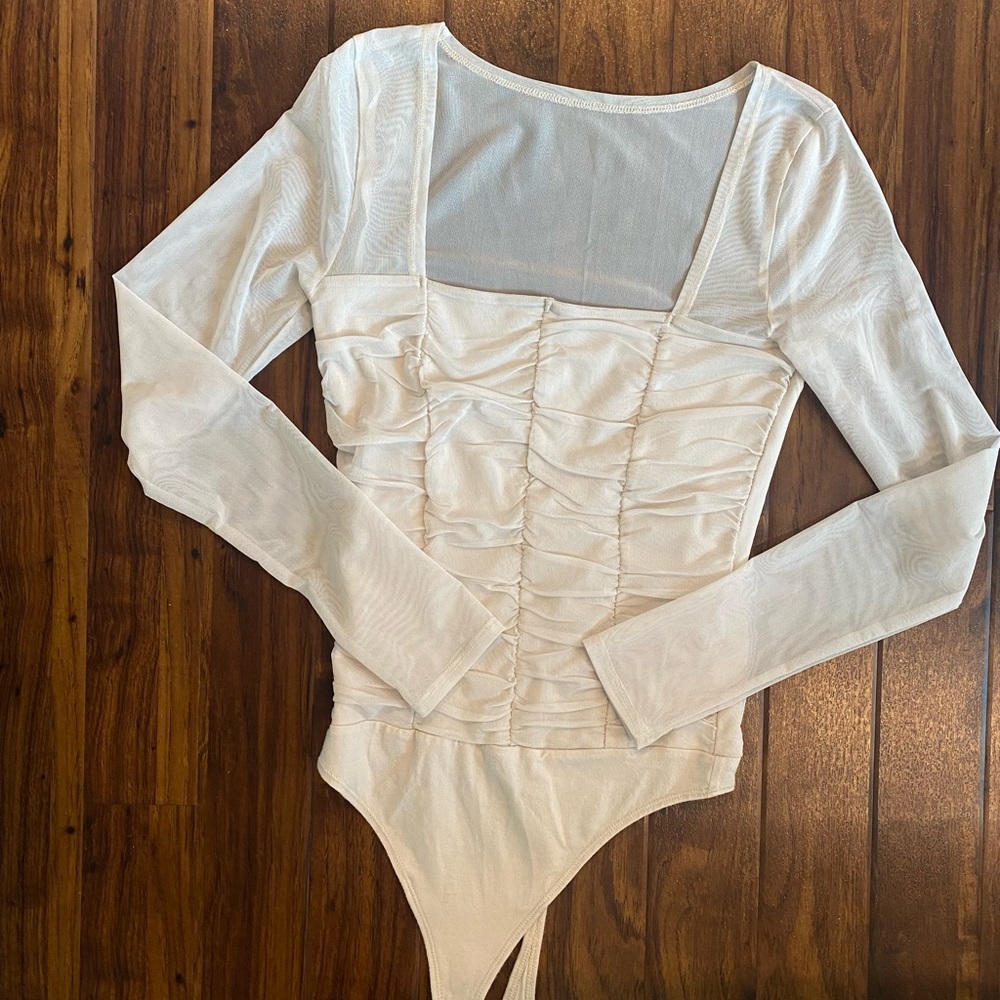 Abercrombie & Fitch Mesh Bodysuit